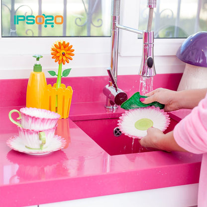 VIGAR Flower Power 3pc Sink Caddy Set + Dispenser