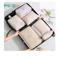 7 in 1 Travel Set Luggage Organiser Bag Pouch (Storage Bag / 6+1 pcs)