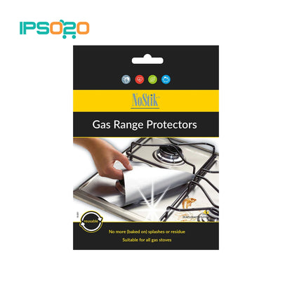 NO STIK Gas Range Protector, 4Pcs