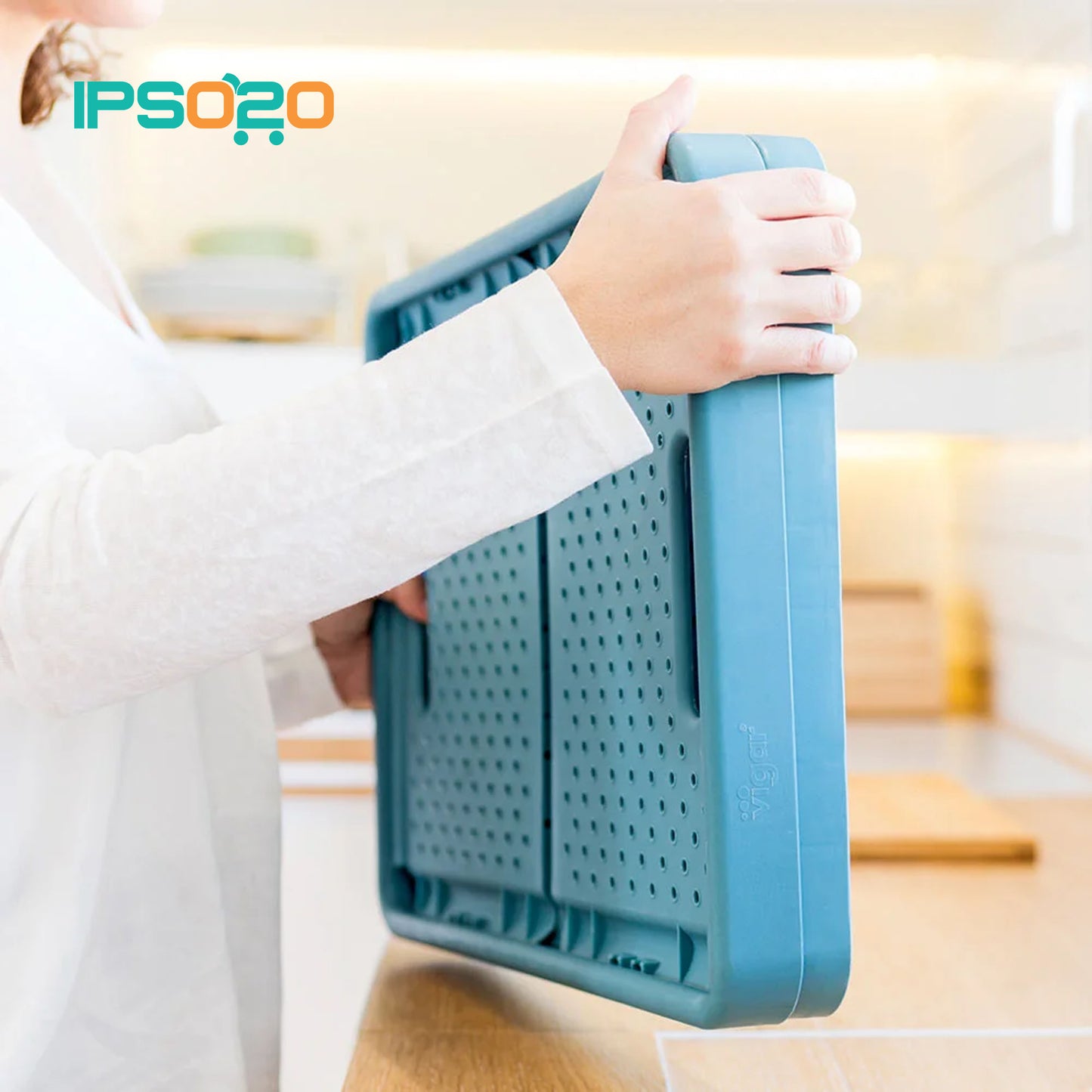 VIGAR Compact Sand Foldable Crate - 32L