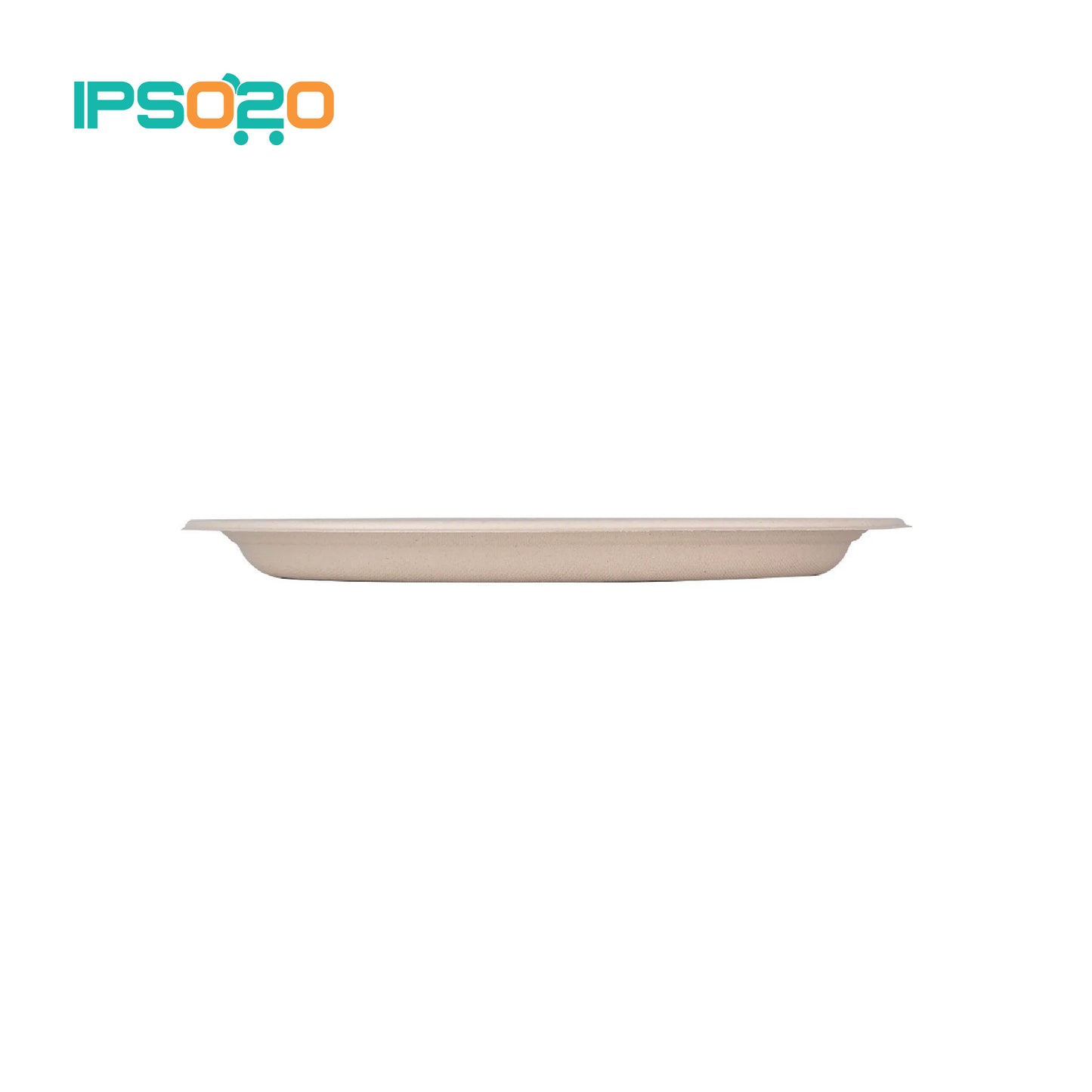 Biodegradable Sugarcane Plate 23cm – 10pcs