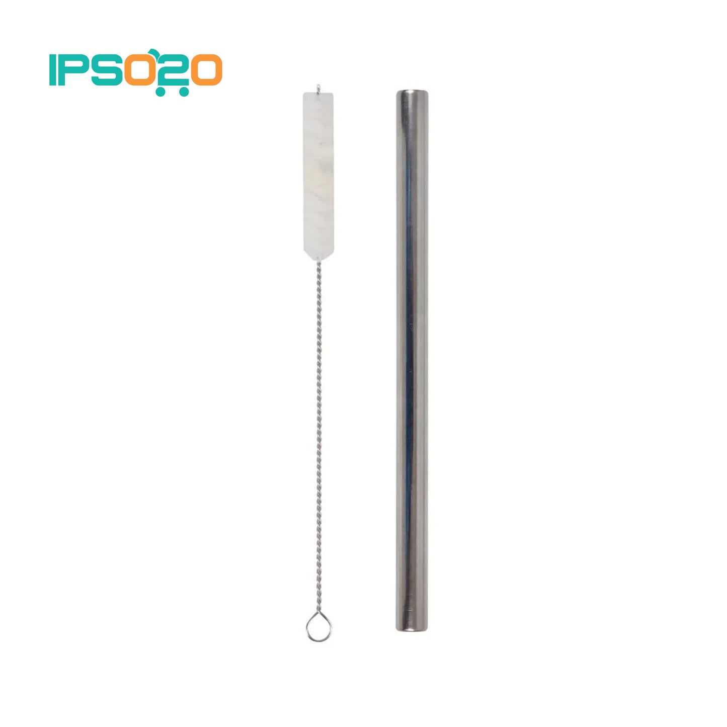 Eco Basics Stainless Steel Straw & Cleaner