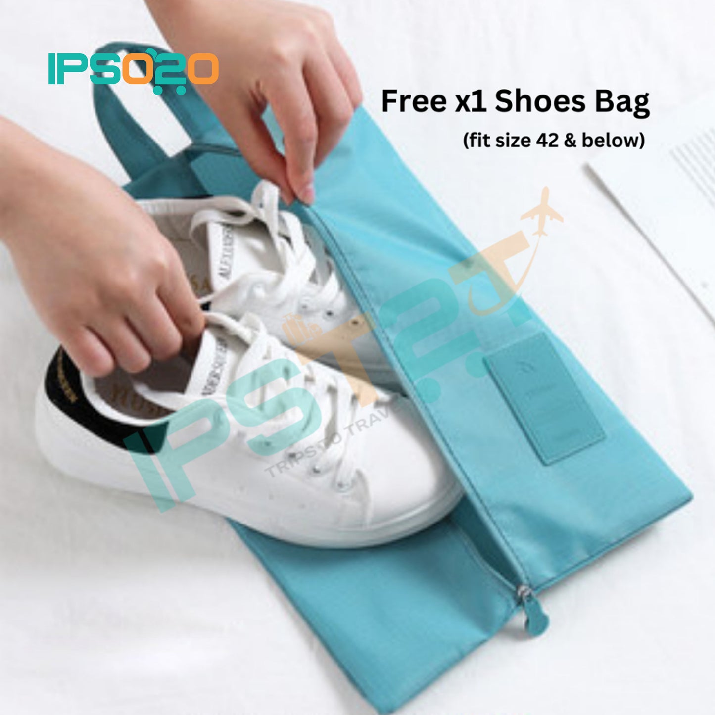 7 in 1 Travel Set Luggage Organiser Bag Pouch (Storage Bag / 6+1 pcs)