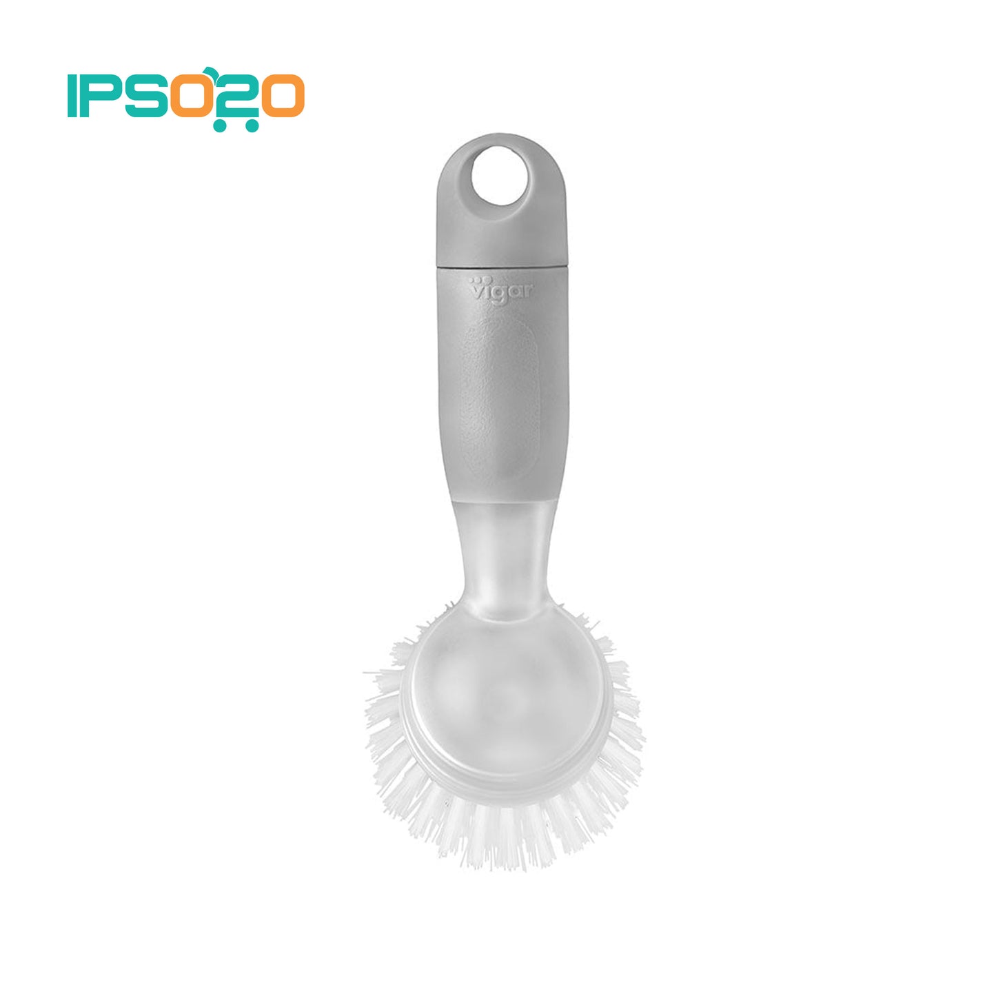 VIGAR Rengo Soap Dispensing Grey Dish Brush