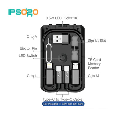 BUDI 15w Wireless Charger Phones Multi-Functional Box