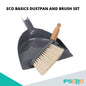 Eco Basics Dustpan & Brush Set