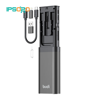 BUDI 3.0 Fast 5in1 Card Reader with Card Storage Box