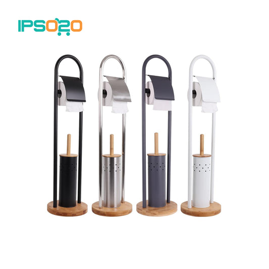 Eco Basics Toilet Roll Dispenser + Brush