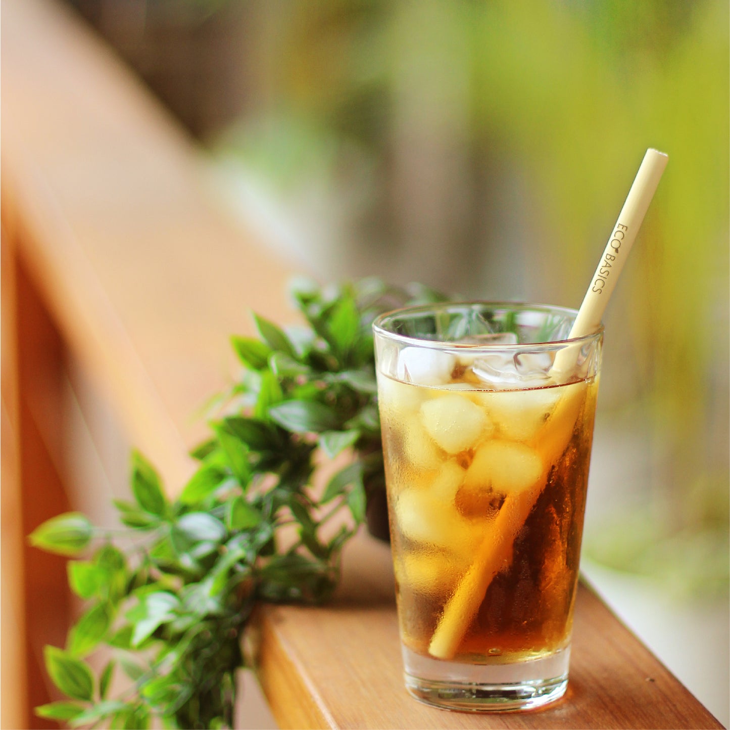 Reusable Bamboo Straw – single