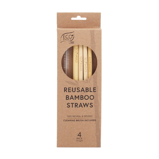 Reusable Bamboo Straw – single