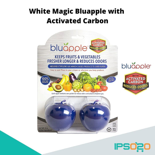 White Magic Bluapple with Activated Carbon