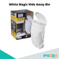 White Magic Hide Away Bin