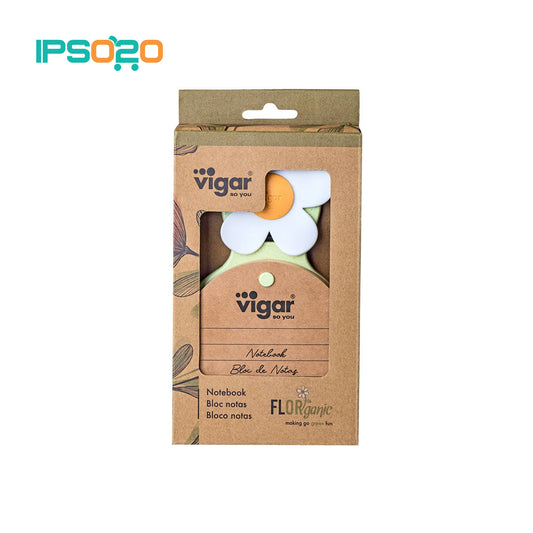 VIGAR Florganic Flower Power Notebook with Suction