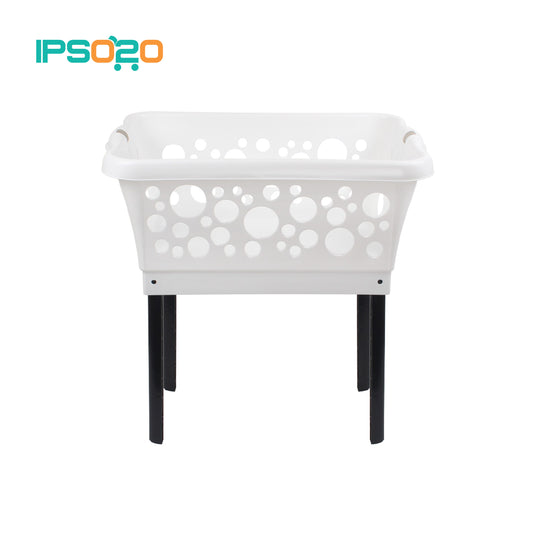 WHITE MAGIC Laundry Basket on Legs