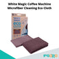 White Magic Coffee Machine Microfiber Cleaning Eco Cloth / No Detergent Needed / With Water ONLY / IPSo2o