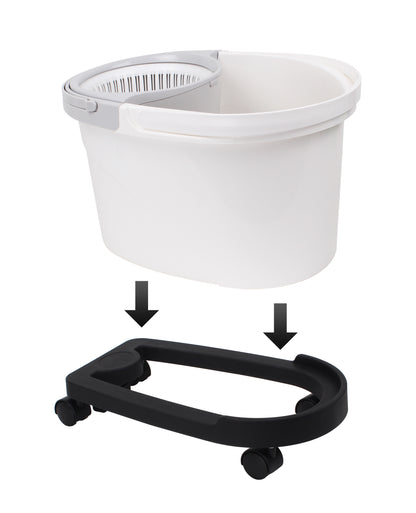 White Magic Spin Mop Trolley - [Wheel for Spin Mop / compatible with all White Magic Spin Mop]