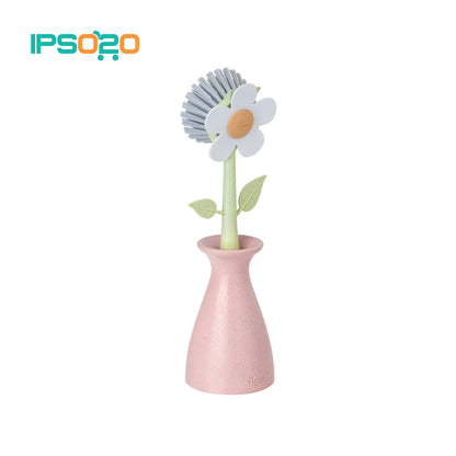VIGAR Florganic Dish Brush with Vase