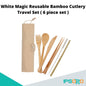 Eco Basics Reusable Bamboo Cutlery Set