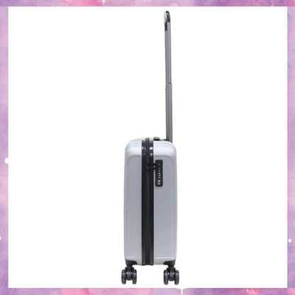 National Geographic Track Trolley S [ABS Hardcase Luggage/Suitcase, Aluminum trolley system with push button, TSA lock,Four double spinner wheels]