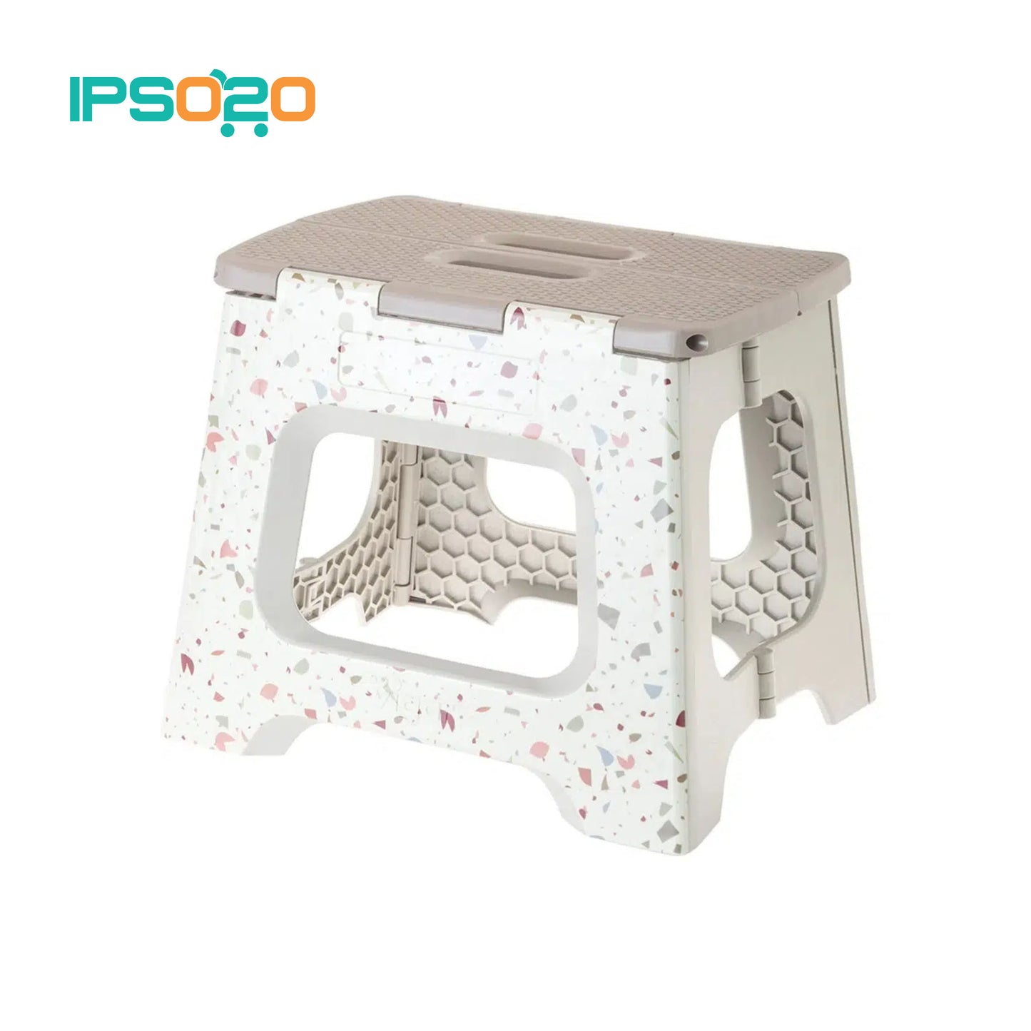 VIGAR Compact Terrazzo Foldable Stool - 32cm