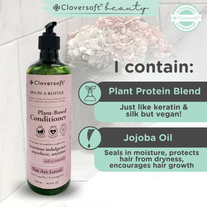 CLOVERSOFT Plant Based Soft and Smooth Tranquility Conditioner (500ml)