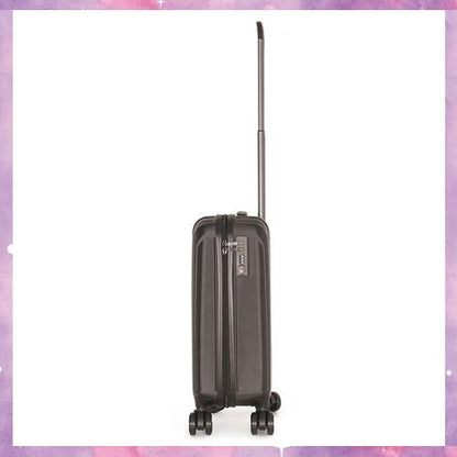 National Geographic Track Trolley S [ABS Hardcase Luggage/Suitcase, Aluminum trolley system with push button, TSA lock,Four double spinner wheels]