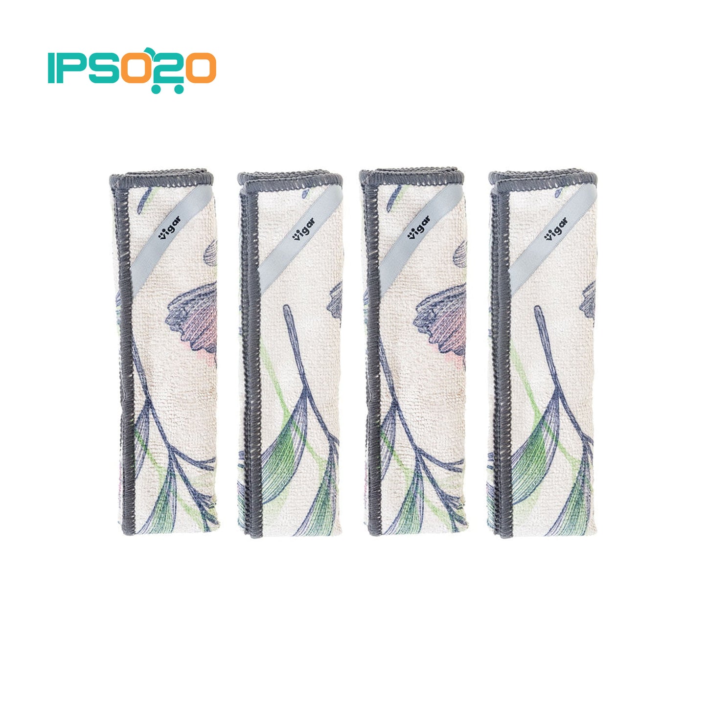 VIGAR Florganic Microfibre Cloth - 4pc