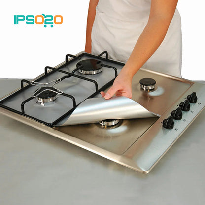 NO STIK Gas Range Protector, 4Pcs