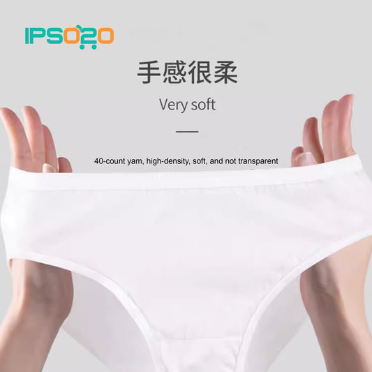 JOYTOUR Travel Disposable Female Underwear - 5 pcs pack