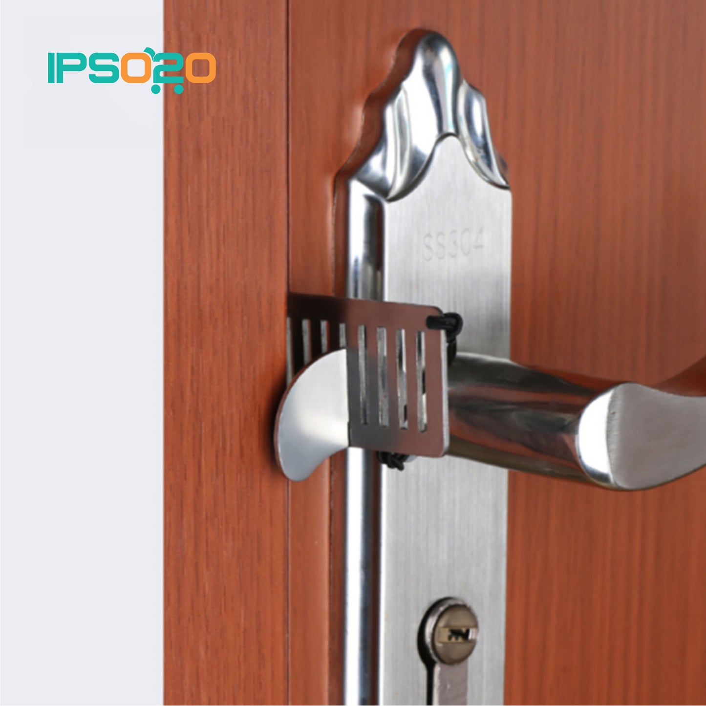Portable Travel Door Stopper Safety Lock [Anti-Theft / Hotel Door]