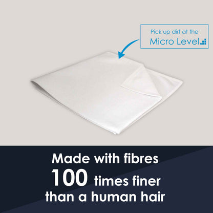 White Magic Microfibre Glass and Window Eco Cloth
