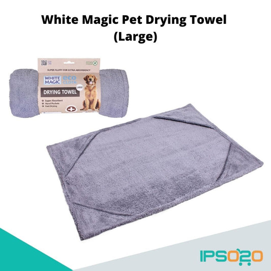 WHITE MAGIC Pet Drying Towel