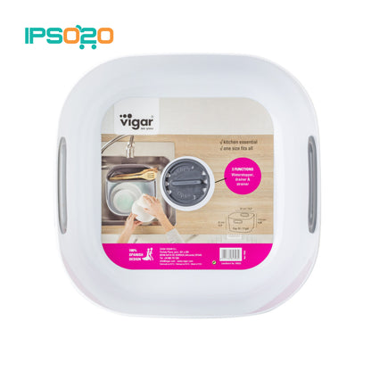 VIGAR Rengo Washing Up Bowl White