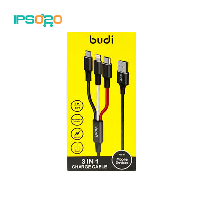 BUDI 3-in-1 Charge / Sync Cable