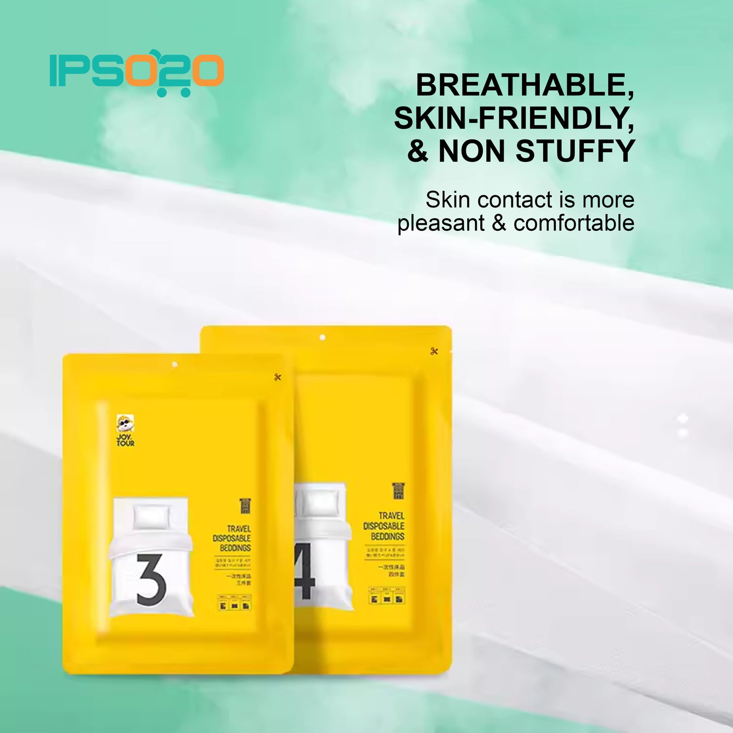 JOYTOUR Travel Disposable Beddings